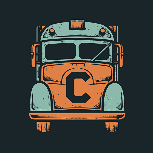 cargopunk simple letter C vector logo