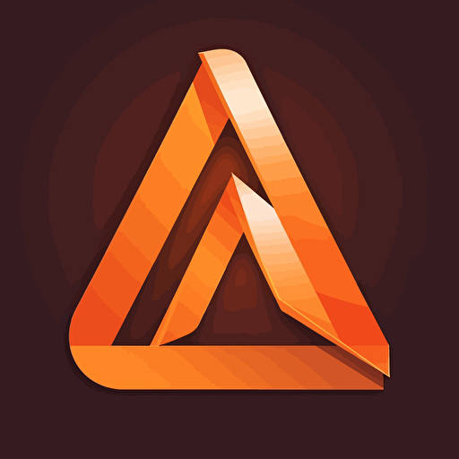 nanopunk simple letter a vector