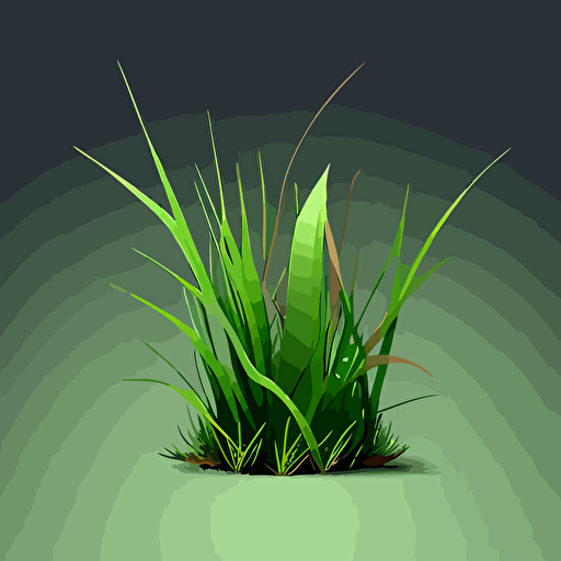 grass vector simple, 2d vector
