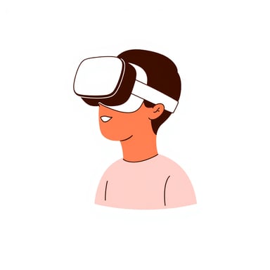 a person with vr headset 