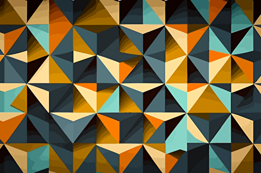 seamless triangle geometric pattern, vector