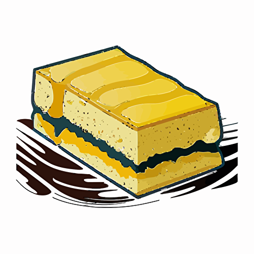 tamagoyaki , vector art, white background