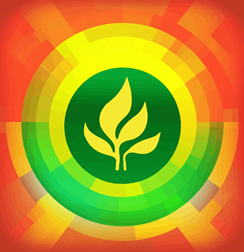 spotify logo on a reggae background, in the style of light reggae, simplistic vector art, raw authenticity, high-angle, dry wit humor, ue5