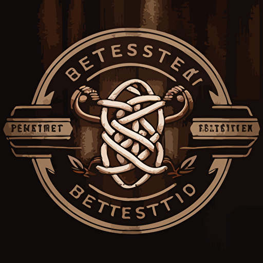 restraints better than coffee, wisdom, logo, vectorized.