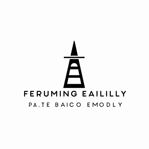 flat vector logo of energy company, simple minimal, white background, by paul rand