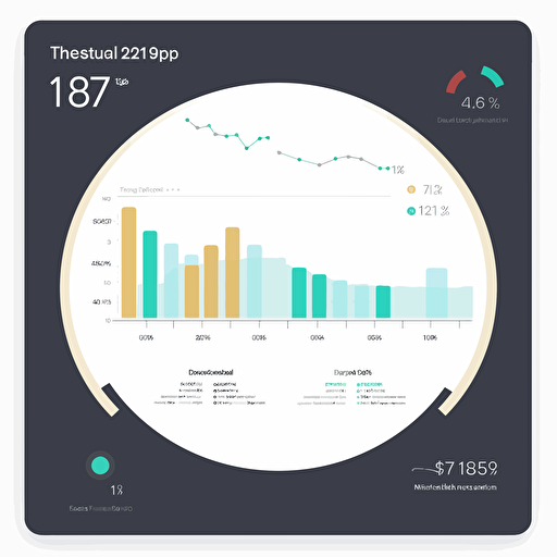 a status report showing 72h data on undelivered, looked at by the customer, agile, realtime data, pipeline, minimalistic, vector