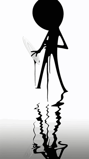 stickman comics, a story, manga, ink, 2d, vector,