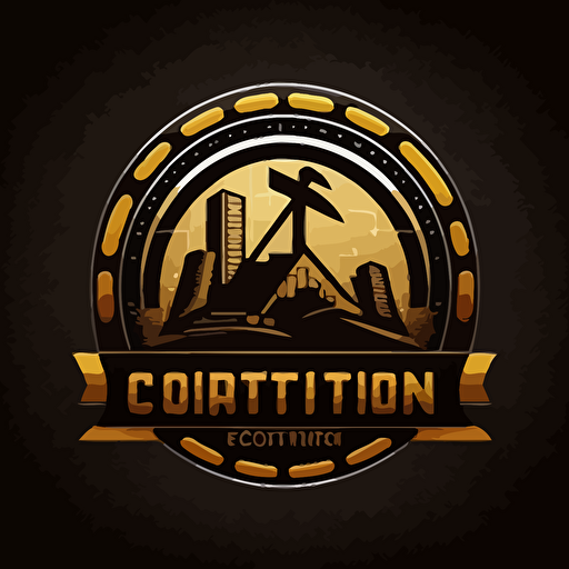 construction vector logo