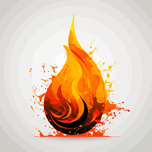 vector flame