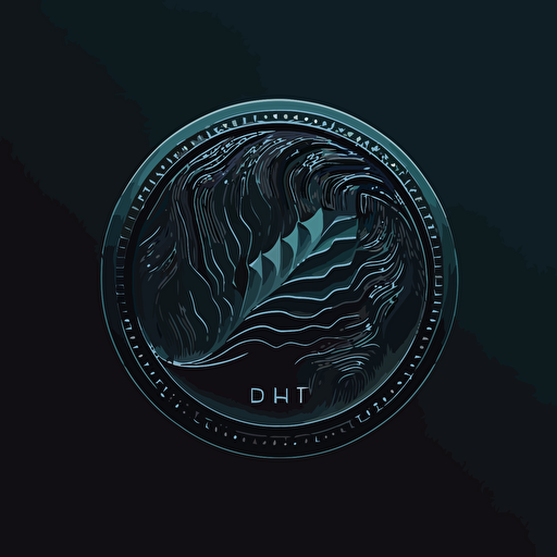 minimalistic logo, Gravit, behance and dribble, cryptocurrency, defi protocol, vector