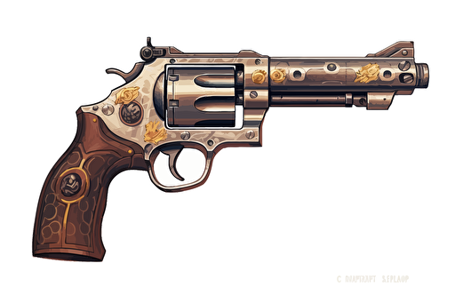 Chiappa Rhino revolver vector style