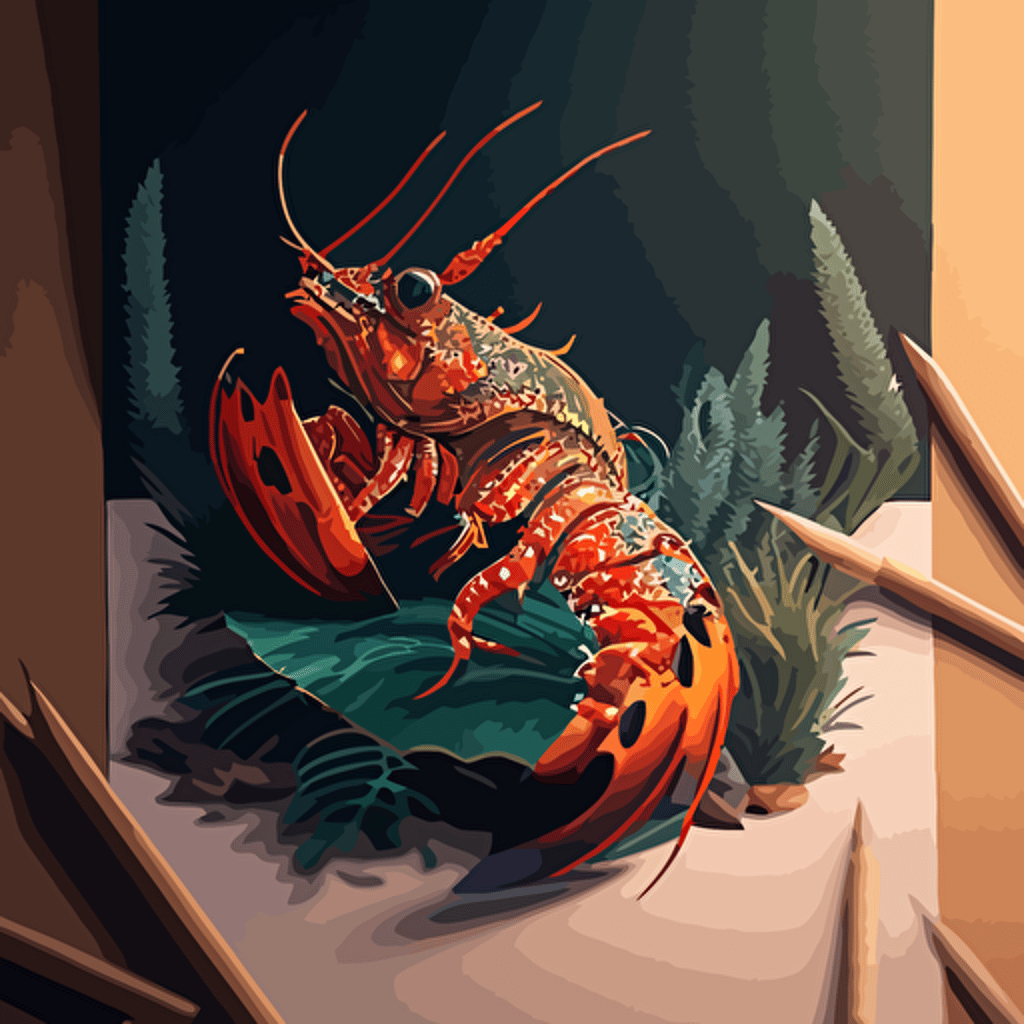 🦞 photoreal vector