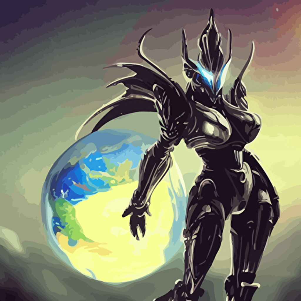 giant stunning goddess shot galactic sized beautiful hot anthropomorphic robot mecha female dragon floating space larger planet holding earth arms looming earth detailed sleek silver armor epic proportions epic scale highly detailed digital art sci fi furry art macro art dragon art goddess art warframe fanart destiny fanart anthro furry giantess macro furaffinity deviantart 8k 3d realism