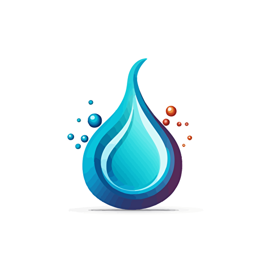 Plumping business Logo, vector, drop of water