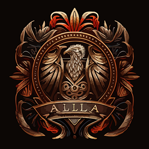 a logo of the latin symbol for liberty, vector, simple, tribal style