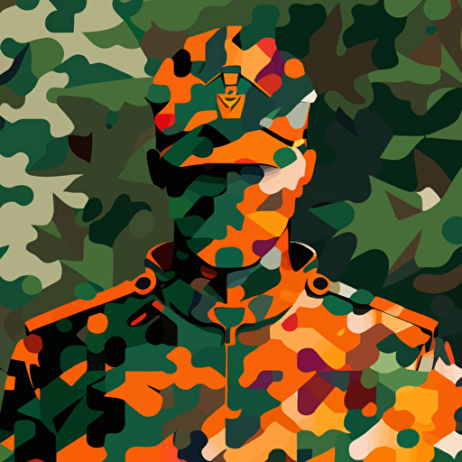 vector pattern, flecktarn camoflauge, digital art style, flecktarn, pattern,