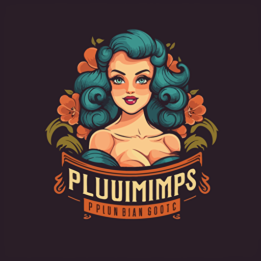 Plumping business Logo, vector