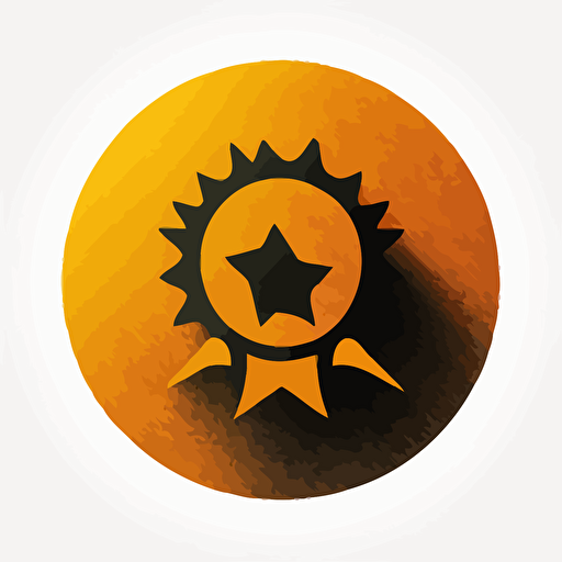 award icon, simple vector