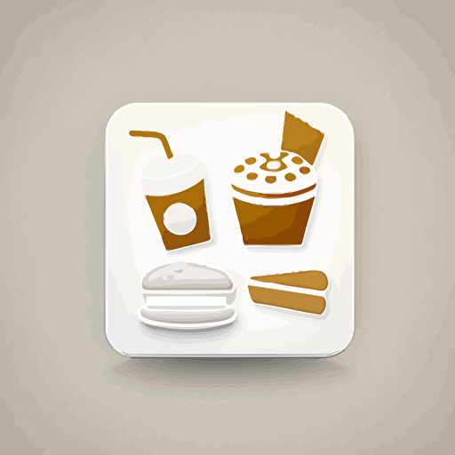 vector icon" Budget Friendly Food Options" white colour