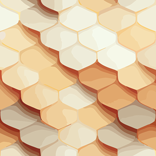 very pale honeycomb pattern vector
