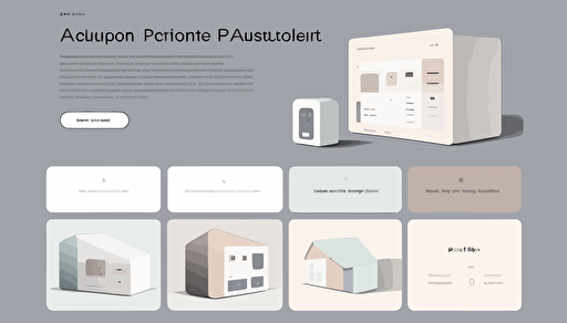 AI prompt product sales page, a visually engaging design showcasing various AI applications, with people interacting with AI-powered devices in different settings like homes, offices, and nature, focusing on the ease and versatility of AI technology, Illustration, modern flat vector style, Color Scheme: A minimalistic palette of soft grays, whites, and muted blues, with subtle hints of pastel accent colors to draw attention to important elements,