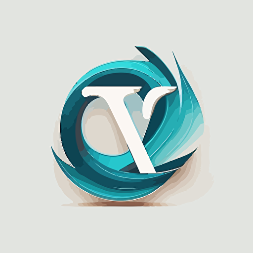 logo vague, dynamique, [lettre T]::10 , vectoriel