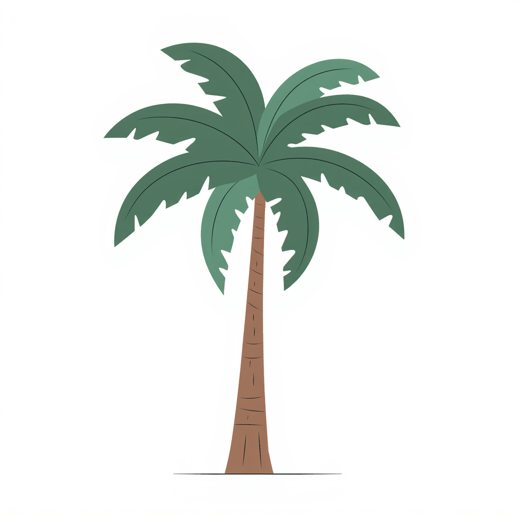 a coconut tree