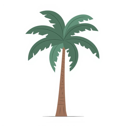 a coconut tree