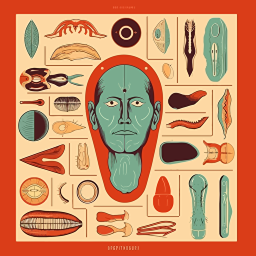 generic body parts vector