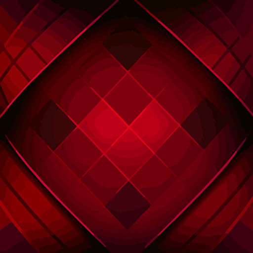 vector abstract pattern, dark red to red hues, tartan blend, render, soft edges