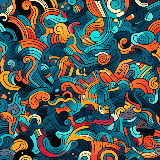 abstract vectorel colorfull pattern