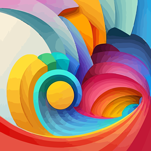 unicolor background, vector abstract shape, trendy, flat design