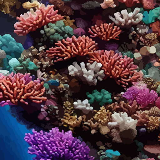 beautiful hyperrealistic ultradetailed 3d render underwater coral reef iridescent crystals stephen martiniere antonio manzanedo 8k high detail 3d render vray raytracing unreal engine volumetric lighting ultrawide angle featured artstation diamond transparent crystals gems cubic minerals cubic crystals colorful crystals iridescent epic scale