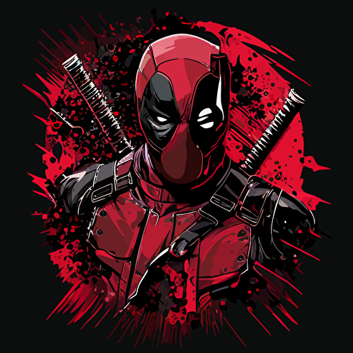 deadpool vector design
