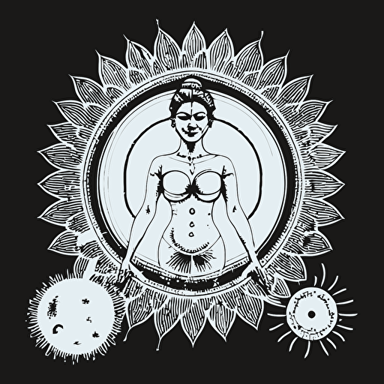 nadi chakra subtle body bliss anatomy sattvic wisdom sun moon masculine feminine energy principles asana shankara upanishad veda meditation isometric hand drawn sketches line drawing illustration vector thue-morse network river system