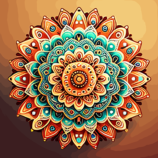 mandala pattern vector