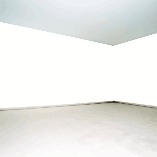 empty white room, white background,full view blank space, minimalistic,