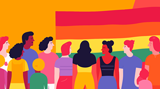 Poster, Pride Month, vector, illustration