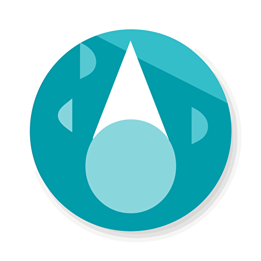 reverse osmosis vector logo square