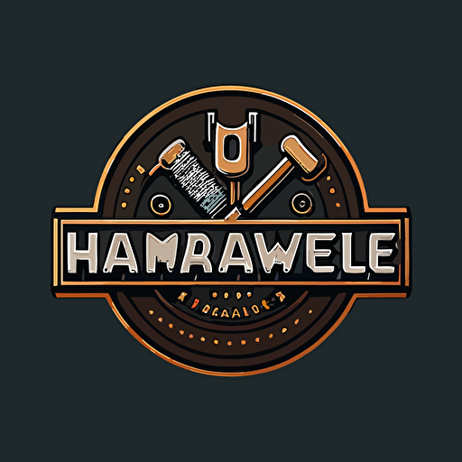 Hardware tools simple vector logo