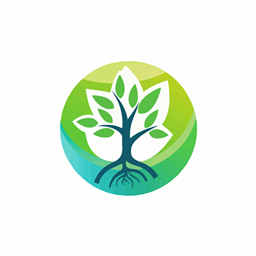 logo for Increase Investor Awareness for green and sustainability bonds, flat, vector, colorful