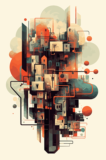 vector image, pdff, svg, thick strokes ::3 infinite library, bookshelves ::1