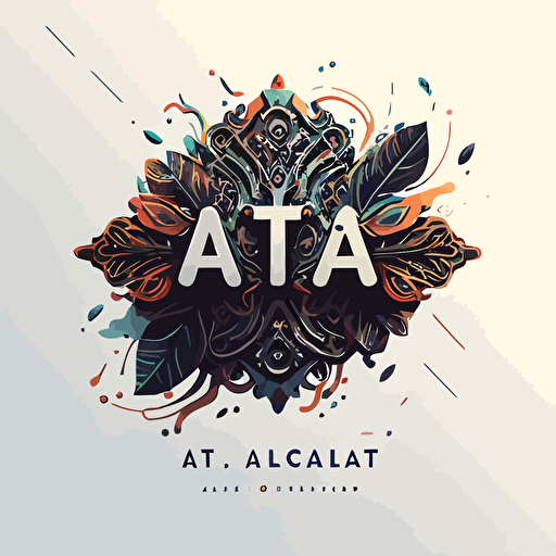 vector art logo for an Ai company