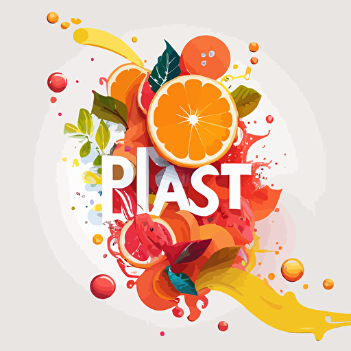 refresh vector art on white background