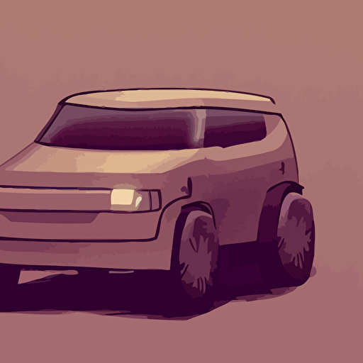 2d concept art small vehicle dawid michalczyk