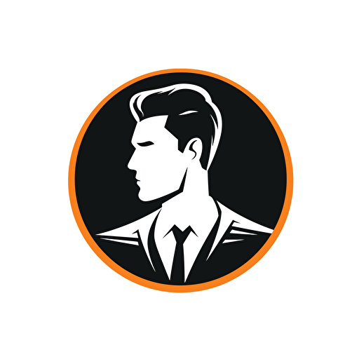 entrepreneur logo, simple, vectorized, minimal