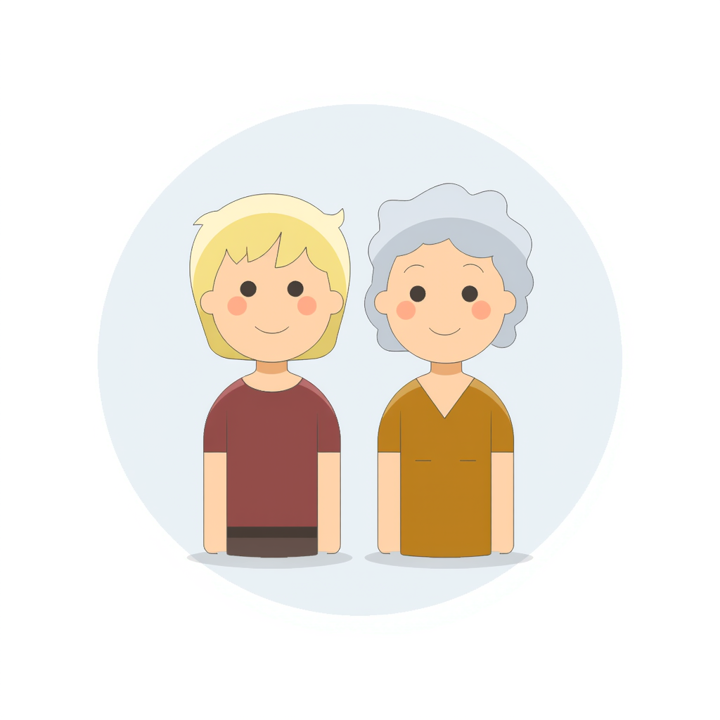 an elderly couple