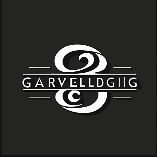 simple brand logo, letter GGG, logo, vector logo, vector design, logo design, design ideas, black and white, classic cool design, company