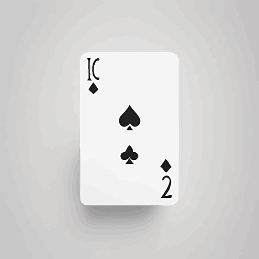 minimal line Logo of 3 Aces Cards shuffled, minimalistic, Vector, Simple, transparent, black and white, sketchy, cartoony,