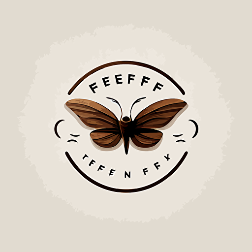 a logo for an eco frienfly coffee shop, minimalist, vector,2d,flat